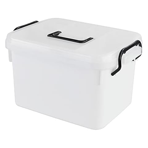 AnnkkyUS Large Medicine Box, First Aid Box, 1-pack First Aid Container Cover