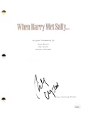Billy Crystal Signed Autograph When Harry Met Sally Full Movie Script Screenplay with James Spence Authentication JSA COA - A Nora Ephron film Directed by Rob Reiner - Costarring Meg Ryan