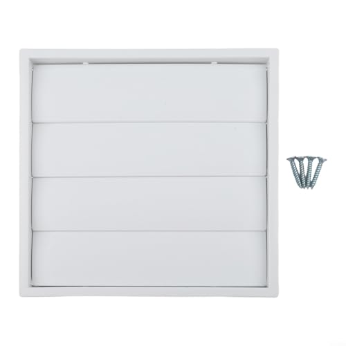 Cubierta para conducto de escape para campana extractora con protección contra plagas integrada, tapa de ranura de ventilación compatible con campanas extractoras de cocina, secadoras, baños, garajes