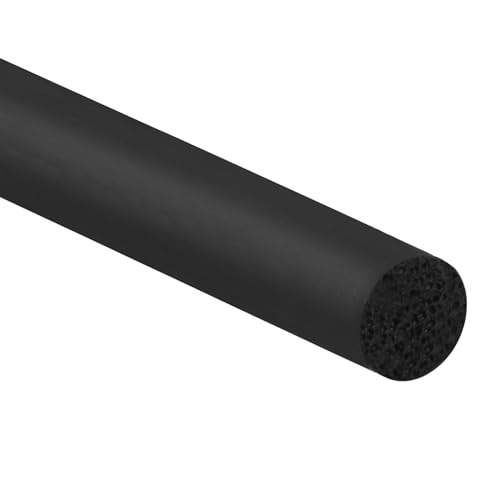 Image of PATIKIL 9 /32 Inch x 65.6 Feet Backer Rod, Foam Rope Caulk Crack Joint Filler Roll Seal Weather Strip for Home Construction, Black