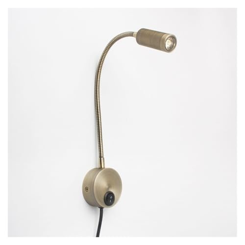 Luz de lectura de cabecera LED 3W con manguera flexible para pared de dormitorio 2