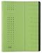 Produktbild Elba Ordnungsmappe chic, Karton (RC), 450 g/qm, A4, 12 Fcher, grn