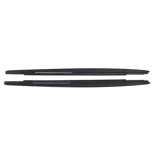 Extensiones faldones laterales para BMW Serie 5 G30 G31 530e M550i 2017 a 2023 parachoques negro 4
