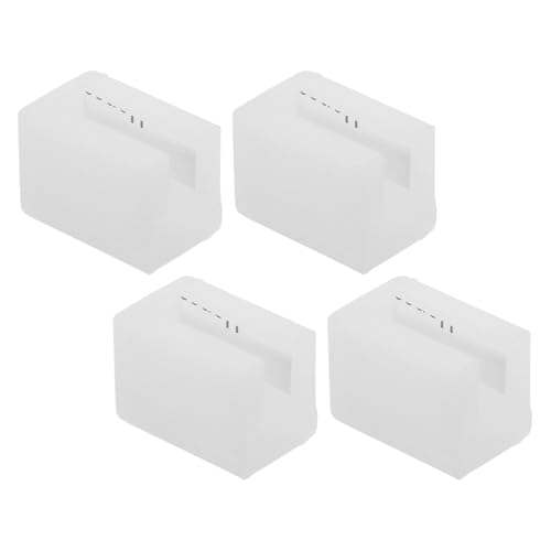 SOPOTUTU 4 Piezas Protectores de Esquinas para Bebés Silicona Transparente Suave Protectores Anticolisión para Muebles Guardas de Bordes para Mesas y Seguridad Infantil Integral