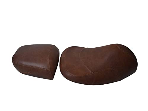 Housse de selle Vespa GTV 250ie marron élastique et résistante aux UV