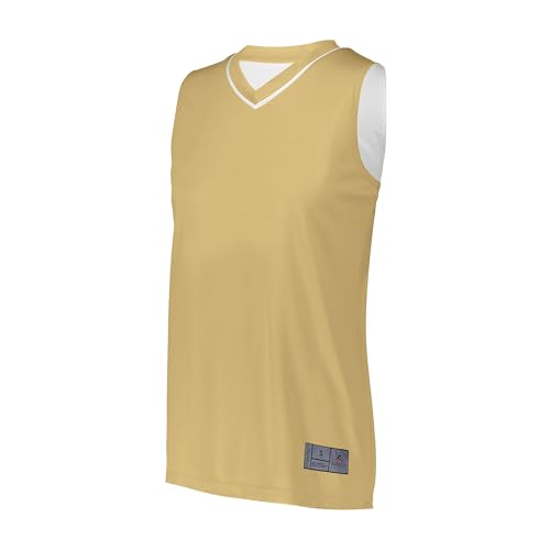 Augusta Sportswear Feminino 154, Vegas ouro/branco, M