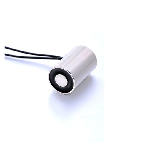 ROUPWKWO JK08/20 DC 6V 12V 24V Solenoid Sucker Holding Magnet Lifting 0.15KG Electromagnet(24V)