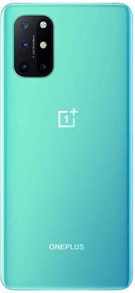 Image of INCREDIBLEINDIA Original Back Housing /Body for OnePlus 8T (Green, with Logo, Camera Lens)