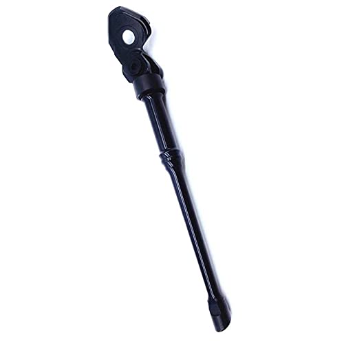 Béquille de vélo arrière en aluminium noir réglable pour VTT
