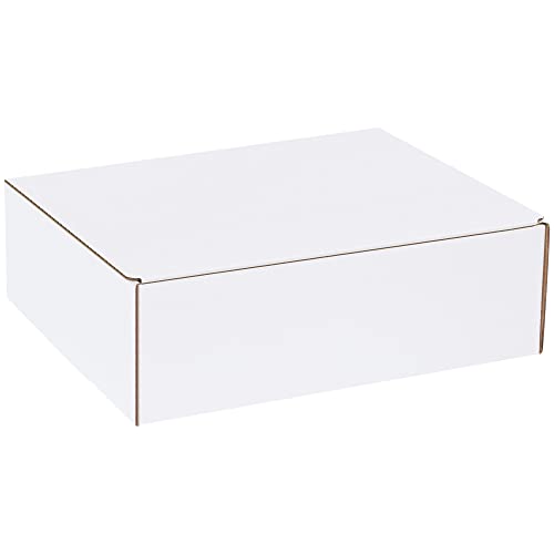 Box Usa Bml12104 Literature Mailers, 12" X 10" X 4", White (Pack Of 50) #TOP5