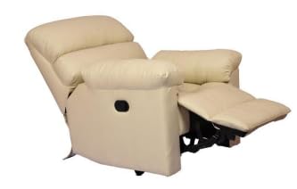 Manual Recliner | 1 Seater Sofa | Single Sofa Recliner | 1 Seater Chair Sofa | Finish Model ABPREC-03-SS