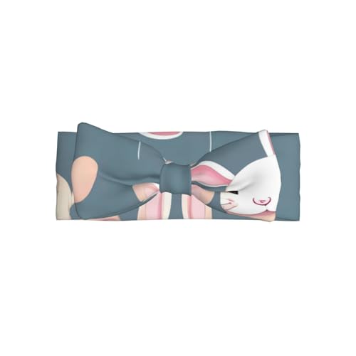 Cartoon Cute Bunny Baby Bow Headband, Soft Baby Bow Hair Accessory For Newborn Babies, &*Toddlers, Kids.