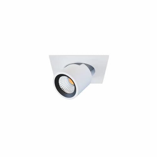 Beneito Faure Nano OXO-C spot encastrable carré blanc pour salon et cuisine design