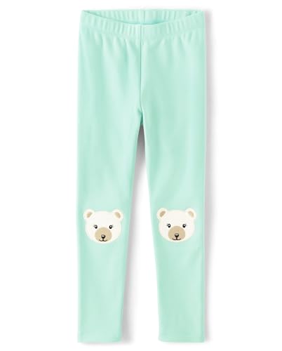 Gymboree,and Toddler Leggings,Mint Polar Bear,4T