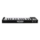 Arturia MicroLab mk3 – kompaktes, anschlagsdynamisches MIDI-Controller-Keyboard mit 25 Tasten, Dual Touch Strips, Akkordmodus, Sustain-Pedal-Input – Schwarz