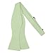 Jacob Alexander Men's Self Tie Freestyle Solid Color Bowtie