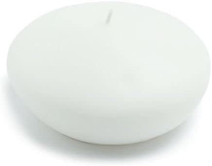CFZ-079-8 4 in. Floating Candles White - 24 Piece