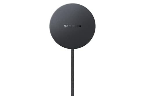Samsung Magnet Wireless Charger 25 Watt EP-P2900B für Smartphones und kompatible Ladecases verschiedener Hersteller, Qi2-Support, Schwarz