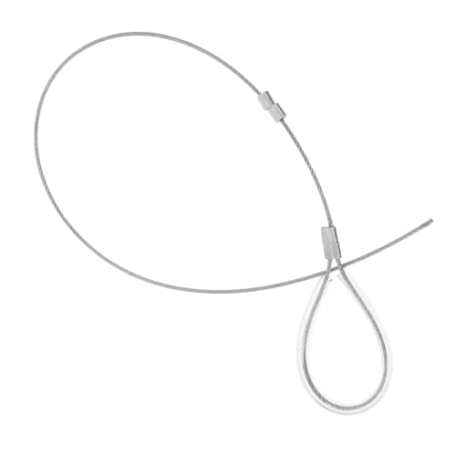 PRETYZOOM Heavy-Duty Tailgate Lift Cable Clamp Stainless Steel Safety Rope Accessory for Automotive Repair Construction