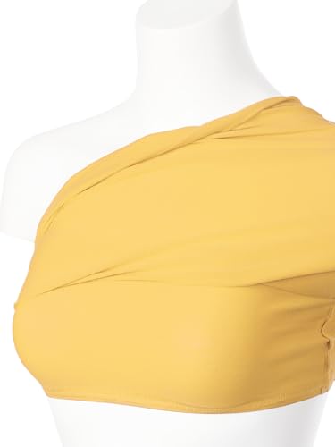 Image of MixMatchy Women's 3 Pack Tube Top Built-in Bra Strapless Ruched Bandeau