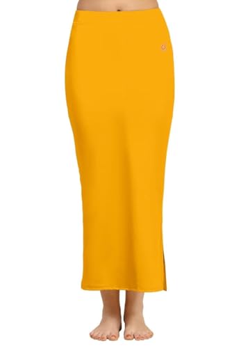 TRENDMALLS Women's Polyester Spandex Stretchable Straight Saree Shapewear Petticoat for Women, Cotton Blended, Skirts for Women, Saree Shaper