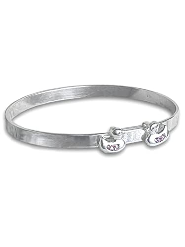 Bijoux bébé en argent 925 le cadeau de naissance idéal avec ce bracelet jonc
