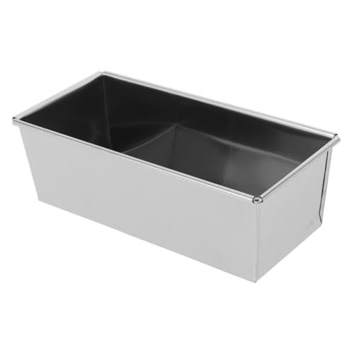 Ciieeo Edelstahl Kastenform Für Brot Langlebige Brotbackform Ohne Deckel Vielseitige Toastform Für Gleichmäßiges Backen Einfach Zu Reinigen Für Zuhause Und...