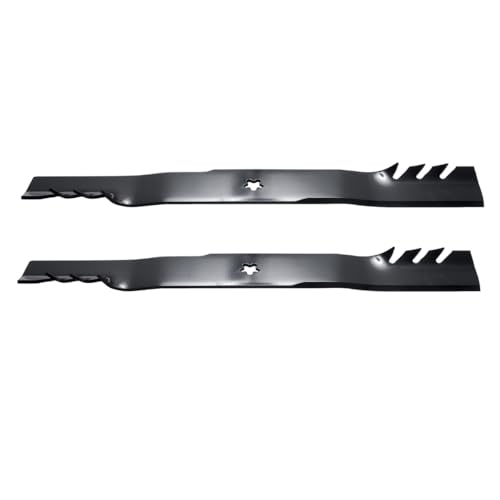 Oregon Lawn Mower Blades, 2 Pack, Gator G3 Mulching Blades, Lawn Mower Parts, 22-7/8' Length, 46' Deck, Fits Most Standard Mowers Such as Ariens, AYP, Dixon, Husqvarna, Poulan, Stens and More (96-370)