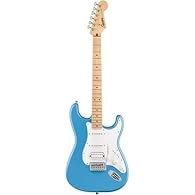 The Squier Sonic Stratocaster HSS is ready to launch any musical adventure into warp speed, offering iconic Fender style and inspiring tone for players at any stage. This Strat sports a slim and inviting "C"-shaped neck profile and a thin, lightweigh...