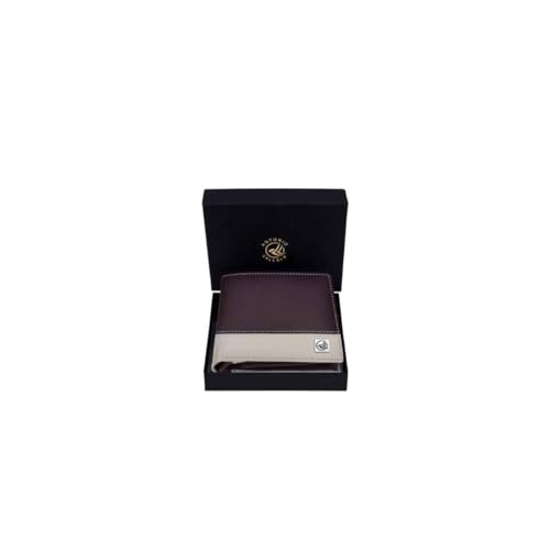 Image of ANTONIO VALERIA Jake Brown /Sand Leather Wallet for Men