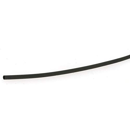 Gaines thermorétractables noires 3/32 pouce isolant câble électrique Jameco 1,2m
