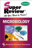 Microbiology Super Review by The Editors of REA, Gross Ph.D., Lauren, Education Associati [Paperback] B009O2HAUI Book Cover