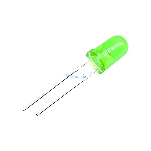 200Pc 5MM LED Green Light Super Bright Bulb Lamp Green Color