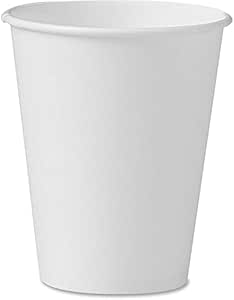Solo 8 oz white SSP hot cup case of 1000