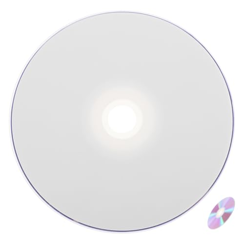 BESPORTBLE 1set Blank Cd Disc for Music Data Recording Capacity Writable Media for High-Speed Burning Compatible Cd DVD Formats for Music and Phone Recordings