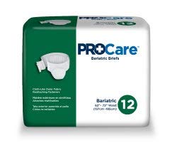 Amazon.com: ProCare Adult Brief Tab Closure 2X-Large Disposable