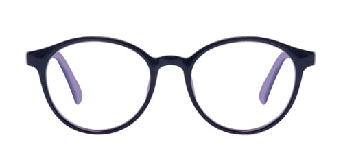 Image of Square Blue Light Blocking Glasses 2 Pack for Kids Clear Computer Blocking Glasses For Boys Girls Age 3-12