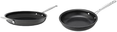 Cuisinart 12-Inch Open Skillet and 622-20 8-Inch Open Skillet Bundle