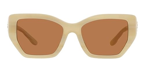 Tory Burch TY7187U Brown & Ivory Horn Sunglasses 53mm2