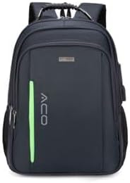 Mochila Masculina Feminina Escolar Faculdade Bolso Antifurto Nas Costas Resistente Cadeado Saída USB (azul)