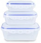 Frigidaire 6 Piece Food Storage Container Set with Locking Lids