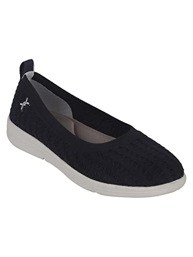 Image of Carlton London Women's Fly Knit Comfort Slip-On Ballet Flats
