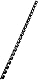 Leitz 35041 Plastikbinderücken, A4, Kunststoff, 8 mm, 45 Blatt, 100 Stück, schwarz