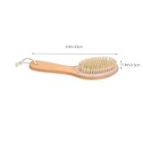 Zoom IMG-1 elayard spazzola bagno in legno