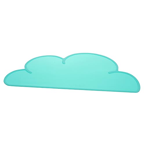 Yardwe Household Pet Food Mat Wear Resistant Silicone Placemat for Dogs and Cats Convenient Non Slip Design Easy Preventing Food Spills and Keeping Floors Neat