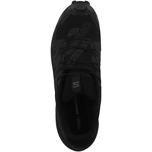 Salomon Men's Speedcross 6 GTX Sneaker, Black/Black/Phantom, 10.5