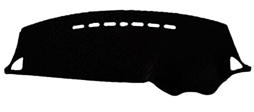 Alfombrilla Parasol Salpicadero Mitsubishi Lancer EX 2008 2012 2017 RHD Cubierta Negra Coche