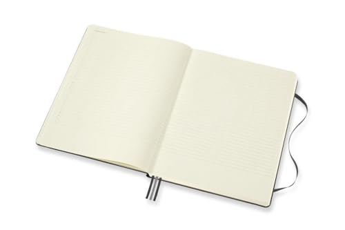 Moleskine - Pro Projektplaner un Notizbuch, Professioneller Terminkalender, Produktivität für Projekte und Projektmanagement, Hardcover, Format 19 x 25 cm, Farbe Schwarz, 288 Seiten