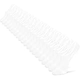 IDEGG No Show Socks Women 10 Pairs Low Cut Anti-Slid Novelty Athletic Casual Invisible Liner Socks (US, Numeric, 7.5, 9-10 Pairs White)