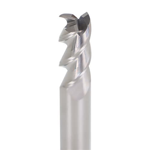 Image of Carbide Alu-Power Square End Mill 3 Flute 1 /4 Inch 45 Degree Helix, Tungsten Steel